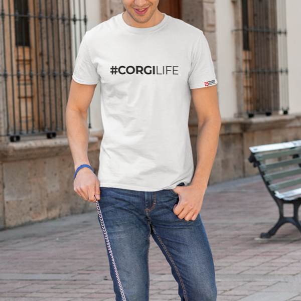 "Corgi Life" Hashtag Smart Shirt