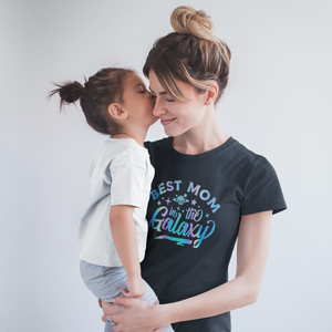 "Best Mom in the Galaxy" Holographic Smart Shirt
