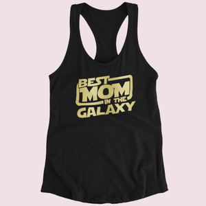 "Best Mom in the Galaxy" Gold Smart Tank