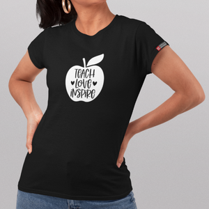 "Teach, Love, Inspire" Smart Shirt for Teachers
