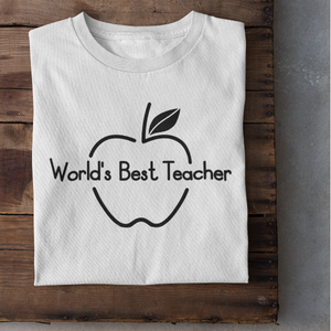 "World's Best Teacher" Smart Shirt for Teachers