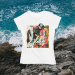 Load image into Gallery viewer, &quot;Blue Sunset&quot; by Kat Reeder Smart Shirt (Women&#39;s)
