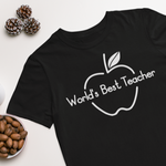 Load image into Gallery viewer, &quot;World&#39;s Best Teacher&quot; Smart Shirt for Teachers
